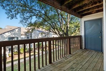 Private balcony